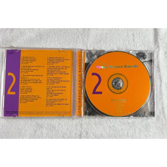The Great Dance Bands Volume 2 CD (2003 Sony Music) Big Band Swing Jazz Classics - Picture 3 of 8